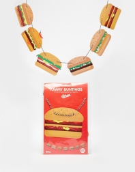Banderole motif hamburger, Doiy (Asos), 11,99 euros
