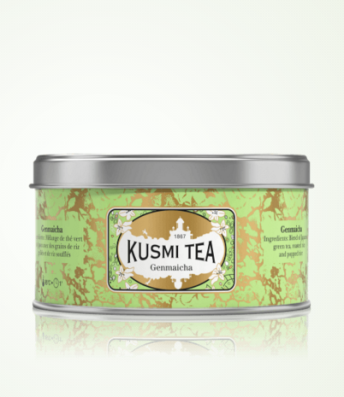 Thé Genmaïcha, Kusmi Tea, boite métal 100g, 16,60 euros