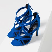 Sandales à talons et brides, Zara, 29,95 euros
