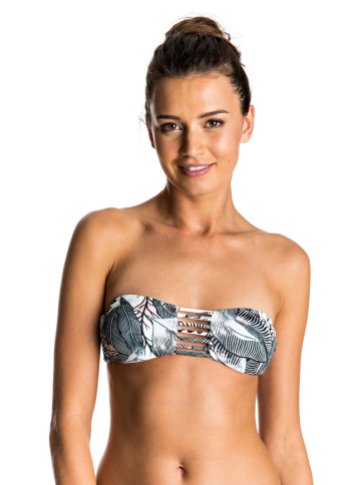 Haut de bikini bandeau réversible Strappy Love, Roxy, 40 €
